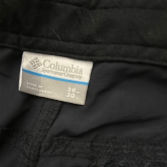 ** Columbia ** Men’s Zip Off pants, black 36x30 - Picture 4 of 9